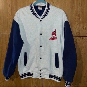 Vintage Cleveland Indians Bomber Jacket